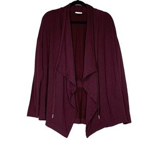 J Jill fit maroon athleisure‎ jacket. Size L